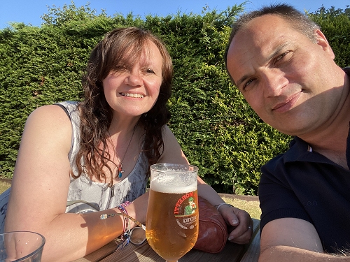 Louise and Phil - Co-Founders of All Ironed Out